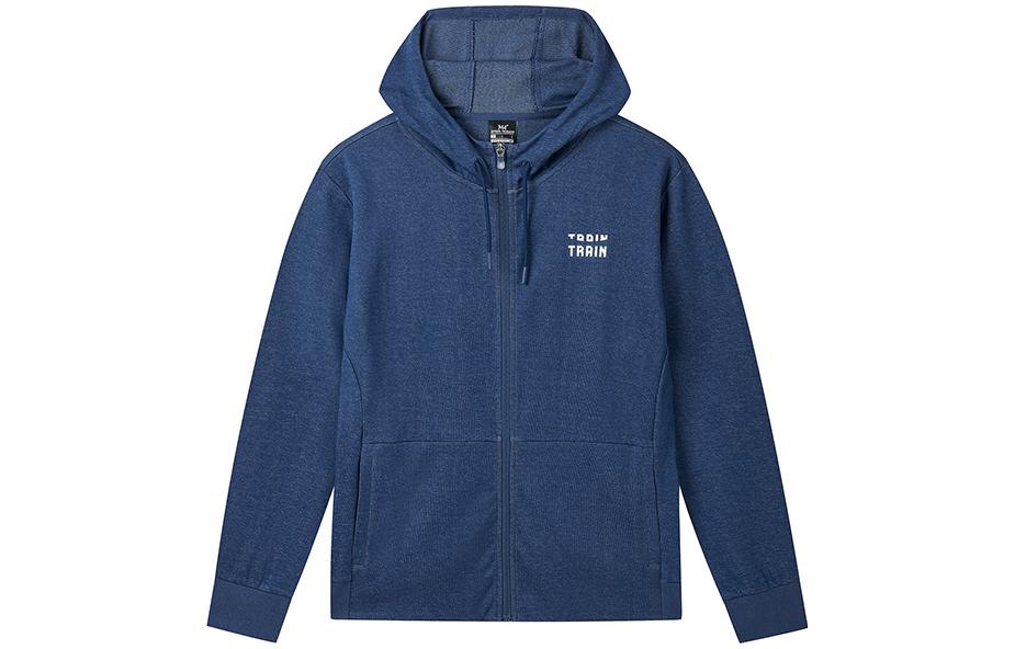 

Толстовка мужская с капюшоном Moderate Cardigan 361°, синий