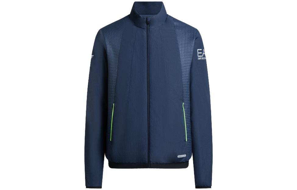 

EA7 FW23 Пуховик Мужской Темно-синий EMPORIO ARMANI