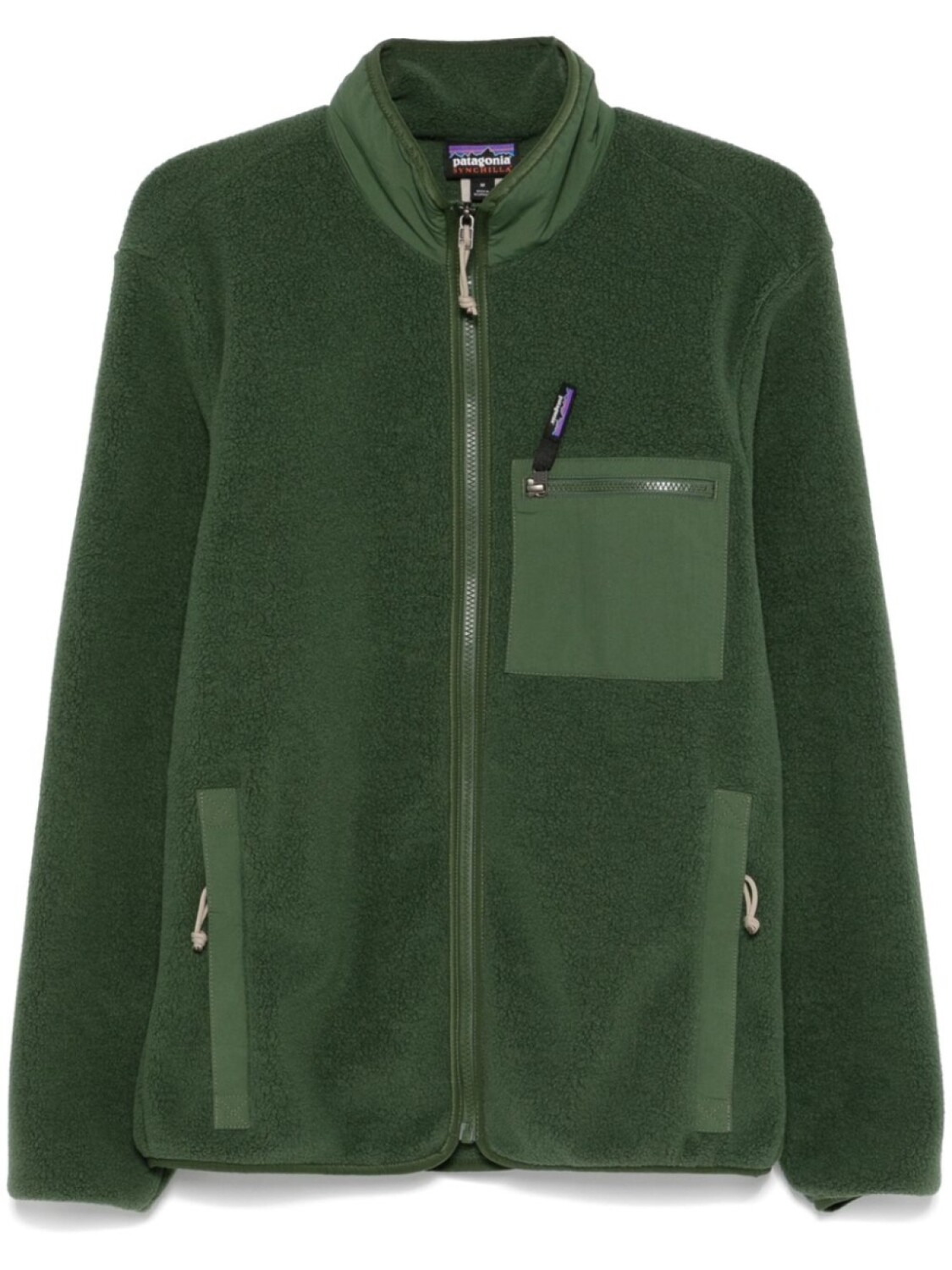 

Куртка из синчиллы Patagonia, зеленый