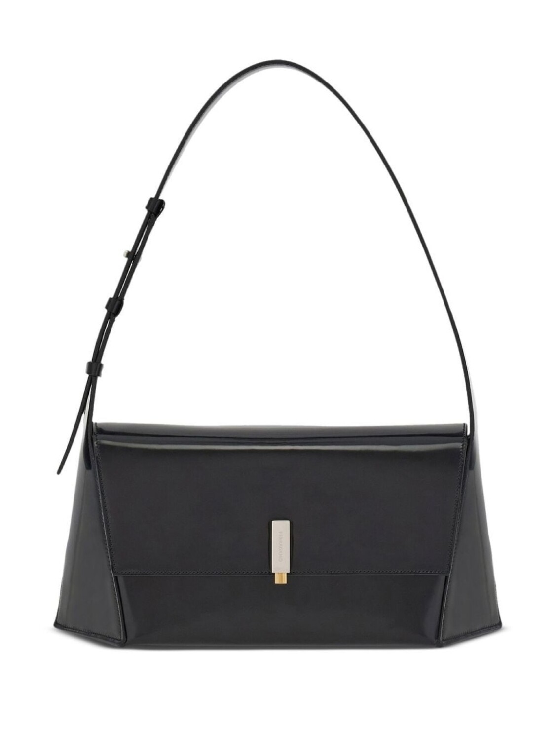 

Ferragamo сумка на плечо Geometric, черный