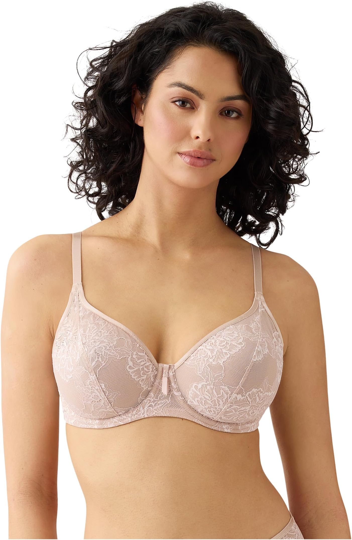 

Бюстгальтер Wacoal Full Bloom Full Coverage Underwire Bra 855409, цвет Rose Dust