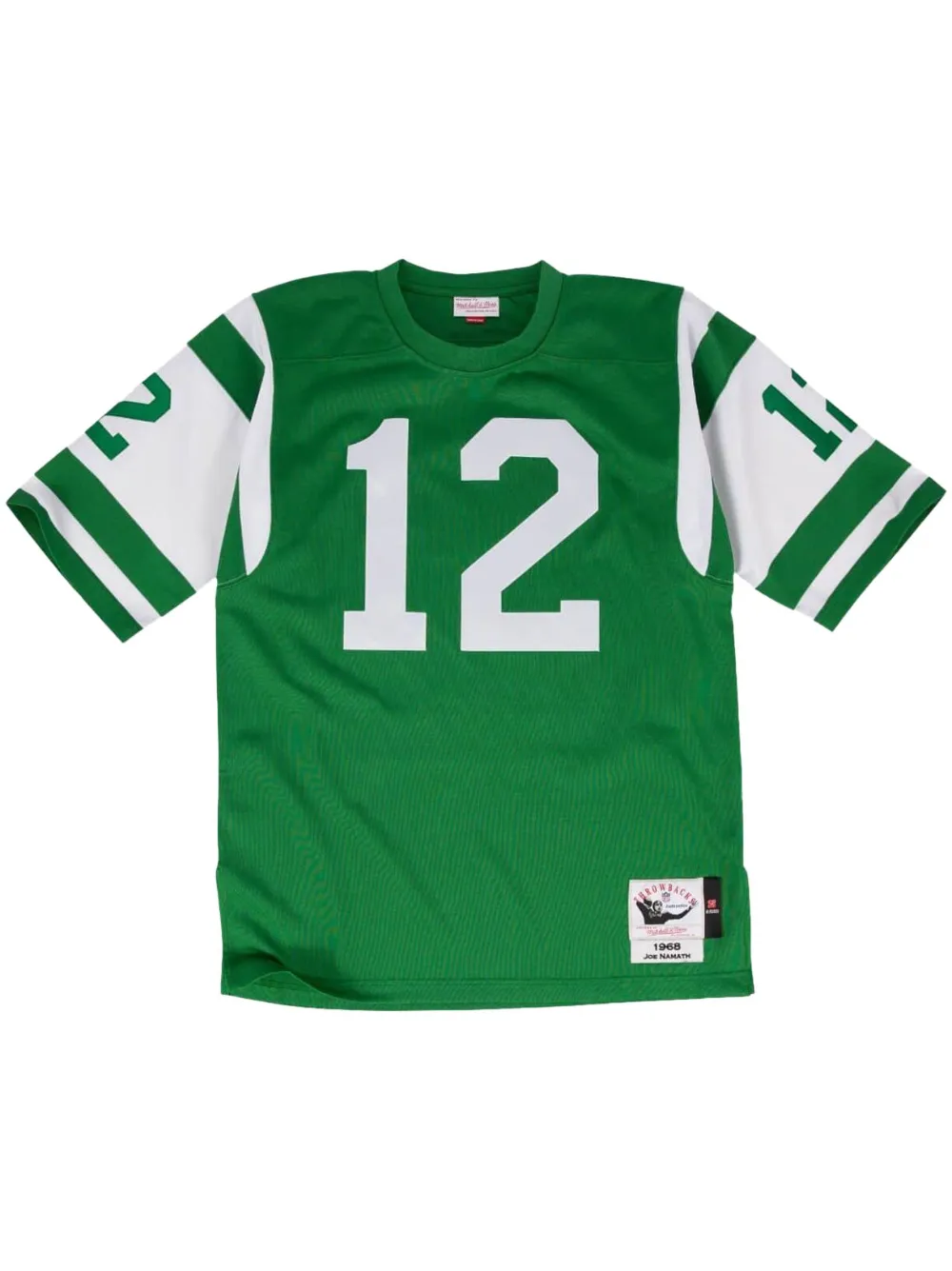

Топ NFL NY Jets 68 Joe Namath Mitchell & Ness, зеленый
