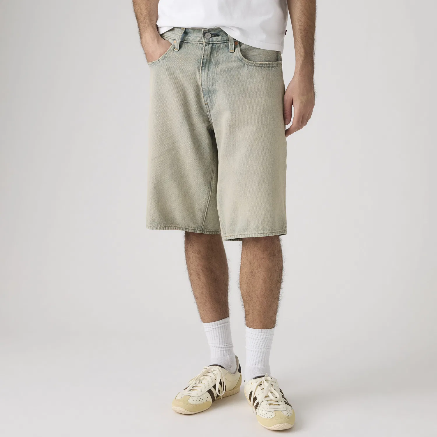 Мужские шорты 478 свободного кроя, 12 дюймов Levi's, Light Wash — фото 2