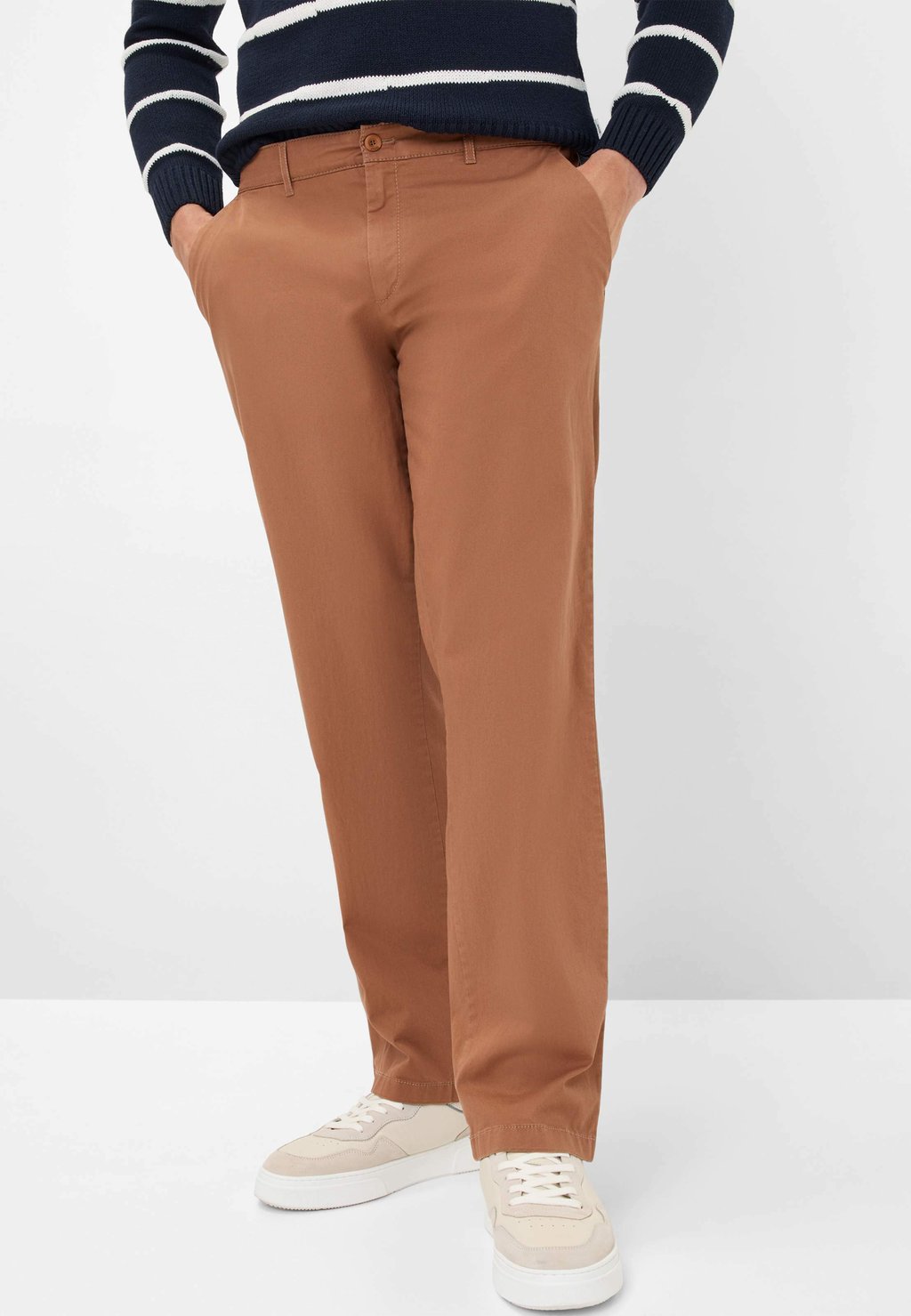 

Чиносы STYLE PEPE BRAX, темно-коричневый