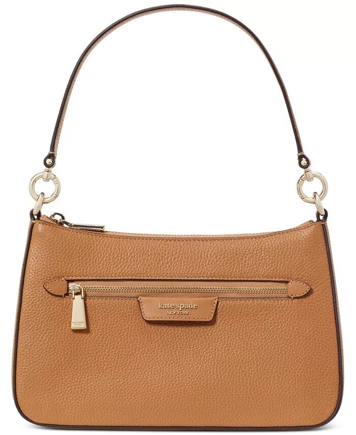 

Маленькая трансформируемая сумка через плечо Hudson из шагреневой кожи Kate Spade New York, синий