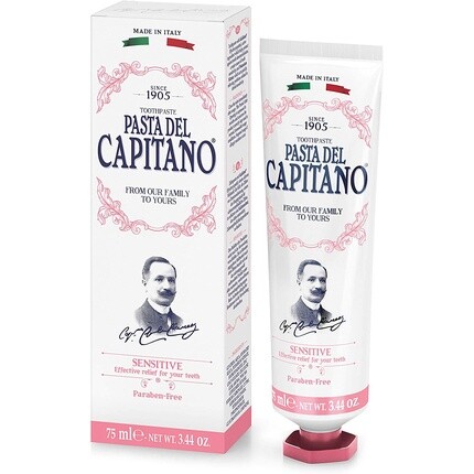 

Чувствительная зубная паста, Pasta Del Capitano 1905