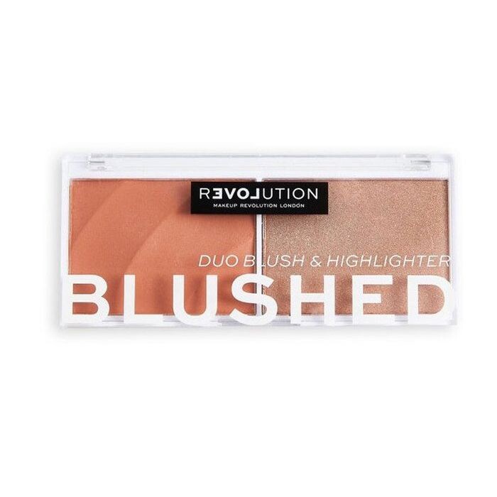 

Румяна Relove Dúo Colorete e Iluminador Colour Play Blushed Revolution Relove, Queen