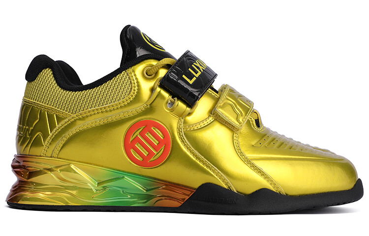 

Кроссовки унисекс с низким верхом Luxiaojun, цвет Gold - Lifter weight shoes