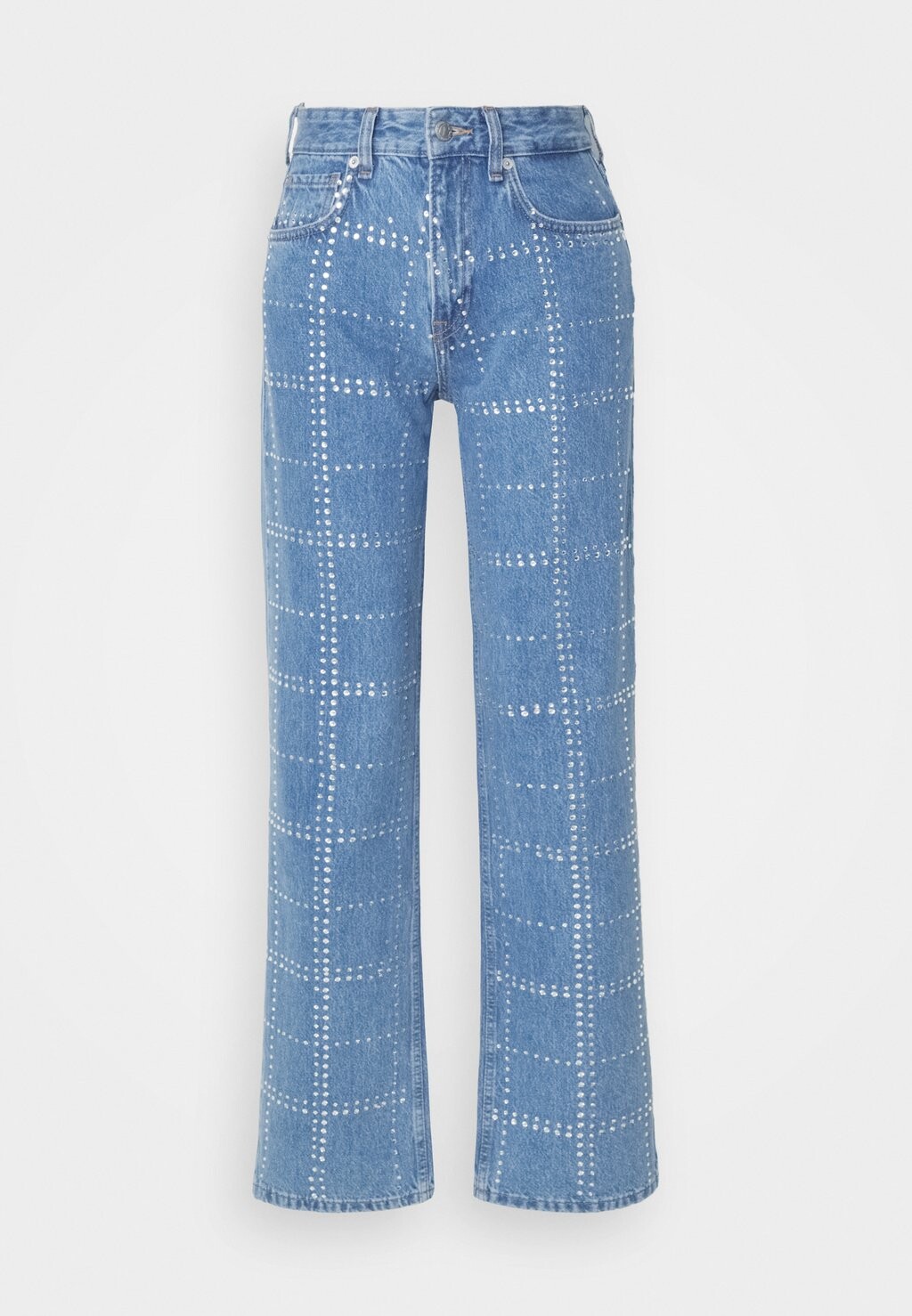 

Джинсы прямого кроя GLITTER Pepe Jeans, синий деним