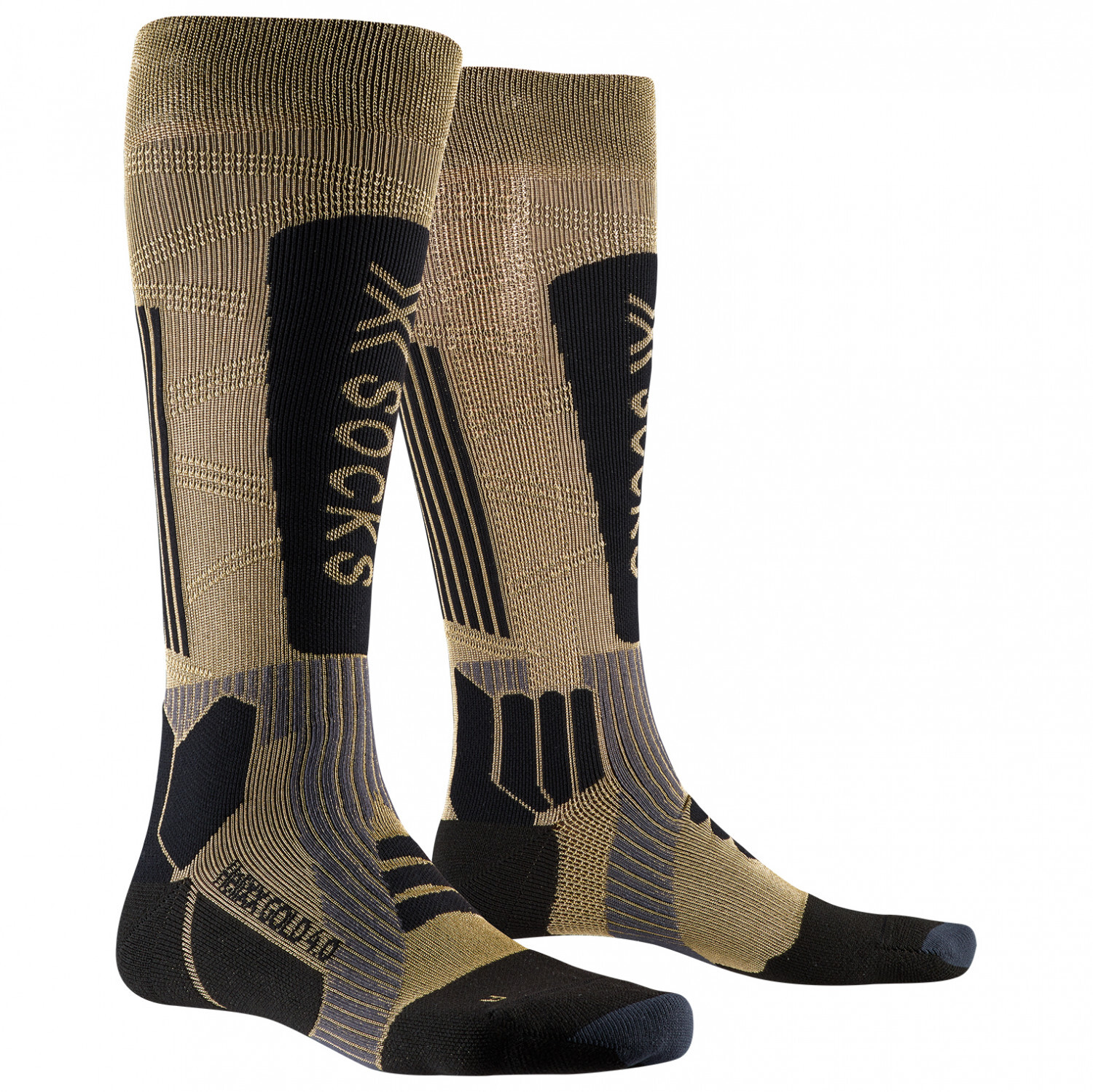 

Лыжные носки X-Socks Helixx Gold 4.0, цвет Gold/Black