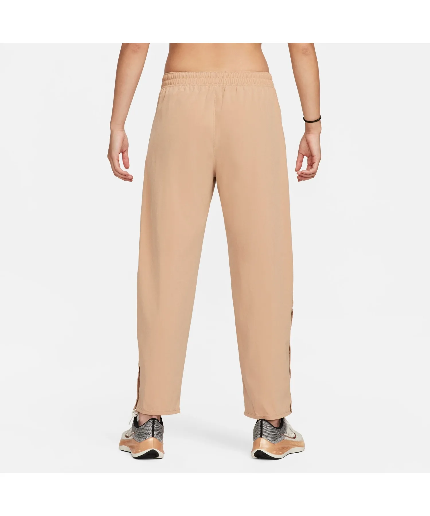 Женские спортивные брюки NIKE Air DF MR бежевые — фото 3