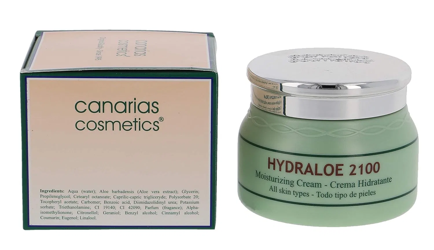 Крем для лица Canarias Cosmetics — Увлажняющий дневной и тела Hydraloe 2100 с алоэ вера от — фото 3