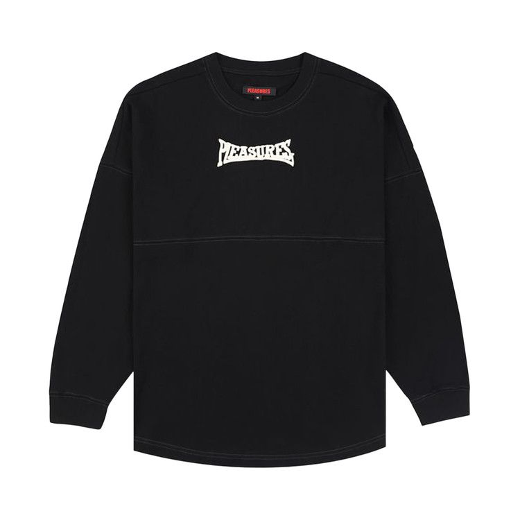 

Лонгслив Pleasures Bulldog Heavyweight Long-Sleeve, Black