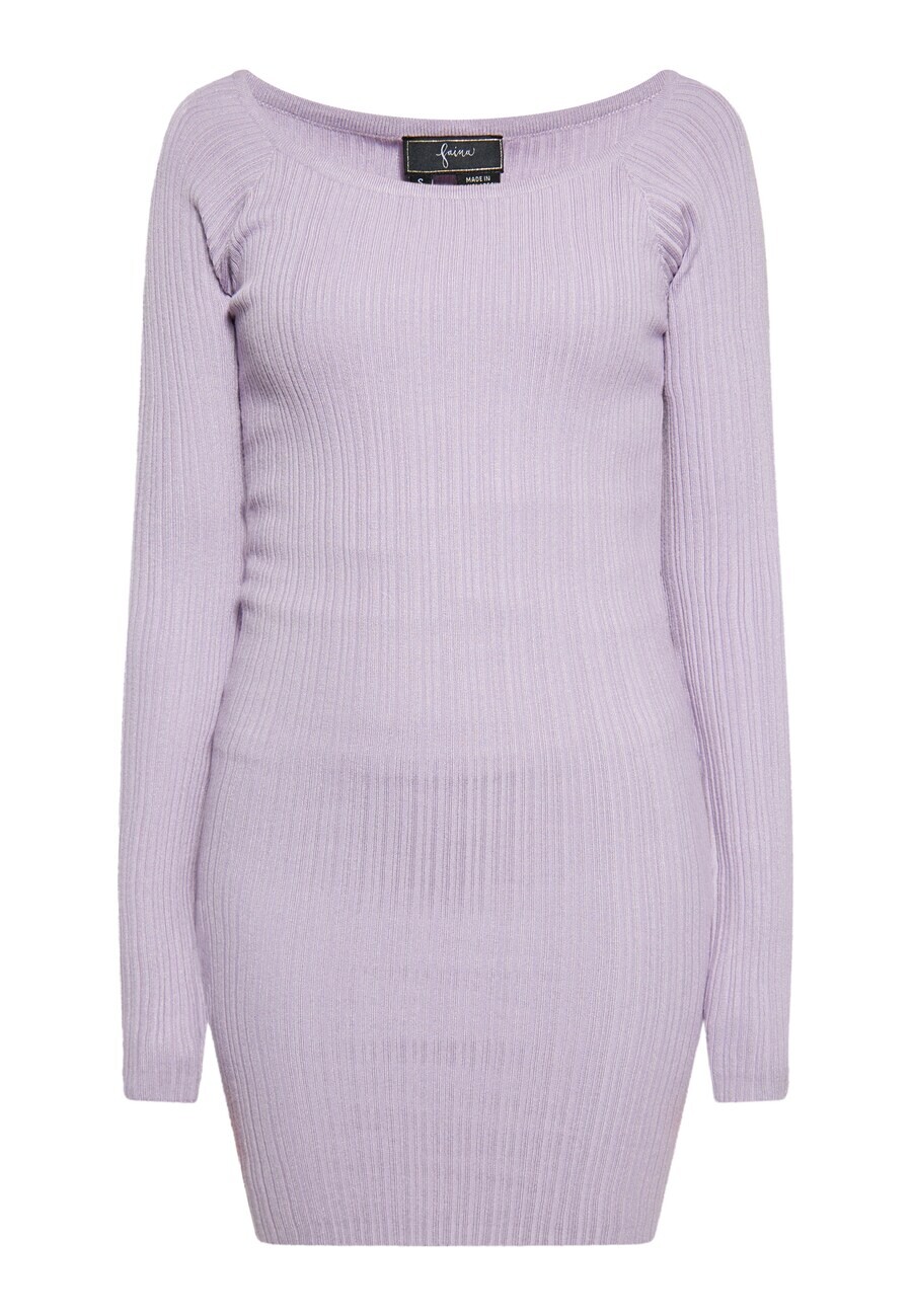 

Вязаное платье faina Knitted dress, сиреневый