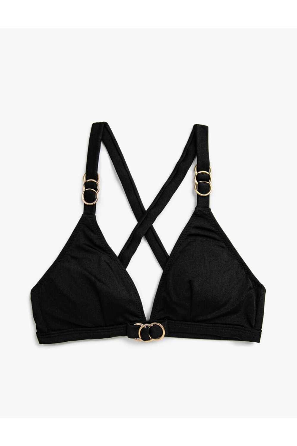 

Топ бикини с перекрестной спиной Koton, черный