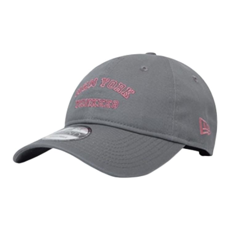 

New Era Хлопковая бейсболка унисекс серого цвета, Серый, New Era Хлопковая бейсболка унисекс серого цвета