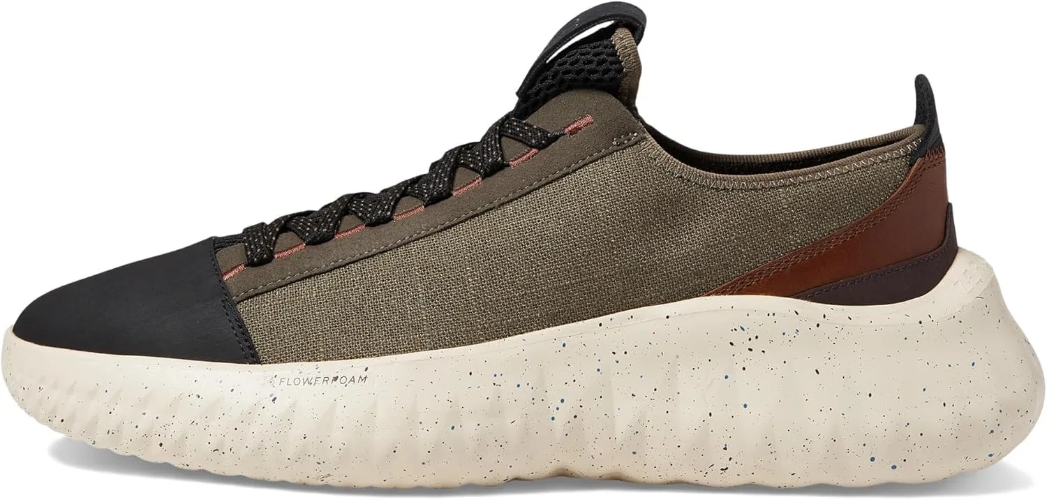 Мужские кроссовки Cole Haan Generation Zerogrand II, черный/оливковый/слоновая кость — фото 4
