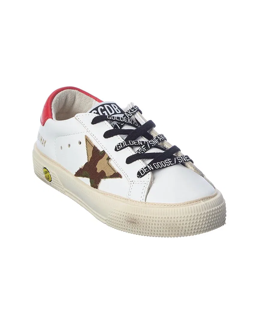Кожаные кроссовки Golden Goose May