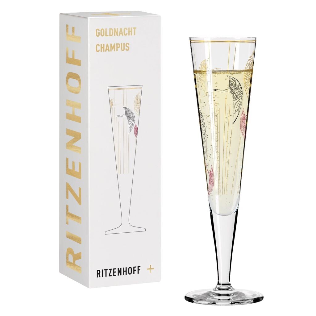 

Бокал для шампанского Goldnacht № 18 от Concetta Lorenzo Ritzenhoff, золото
