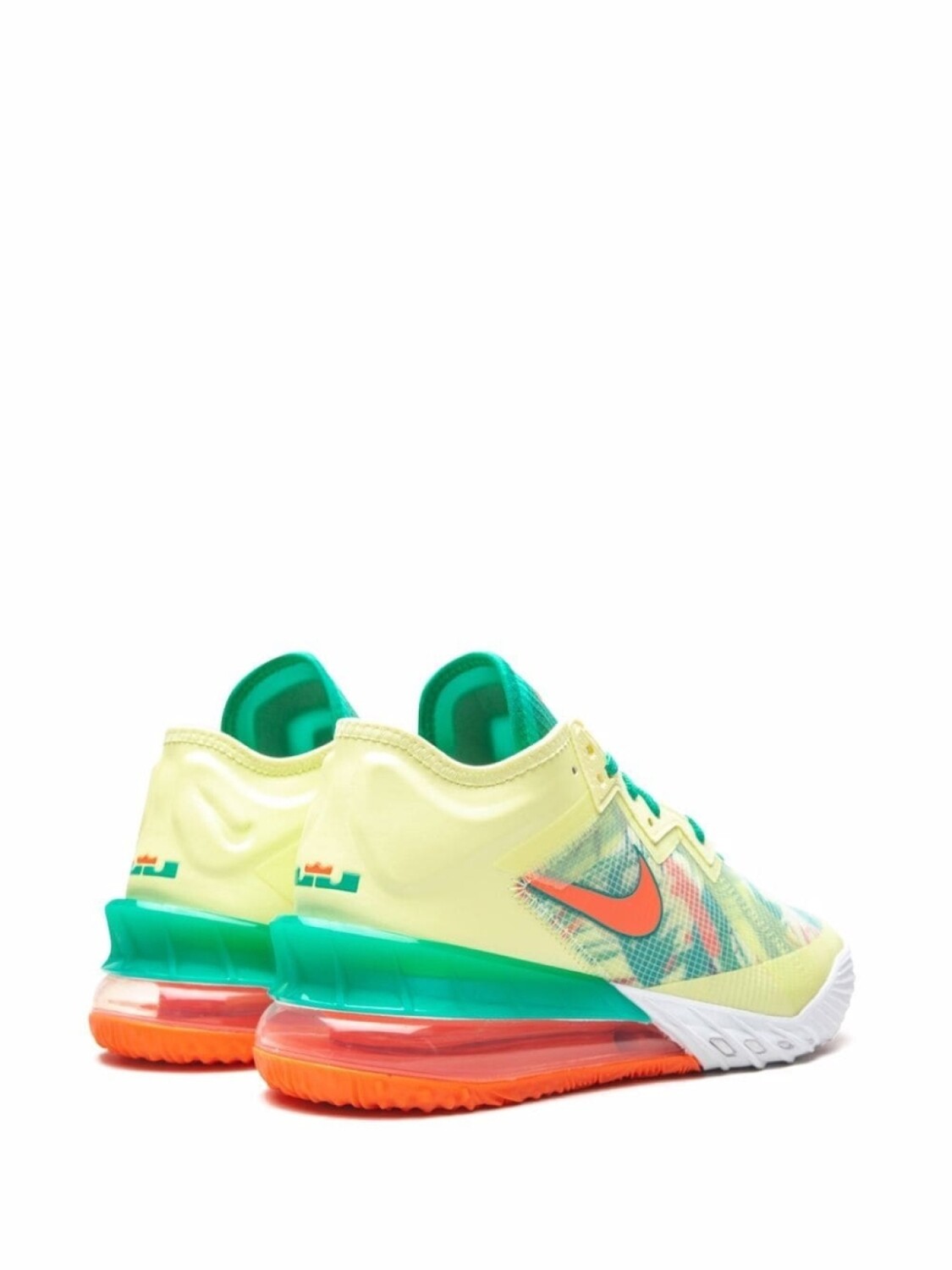 Nike кроссовки LeBron 18 Low, желтый — фото 3