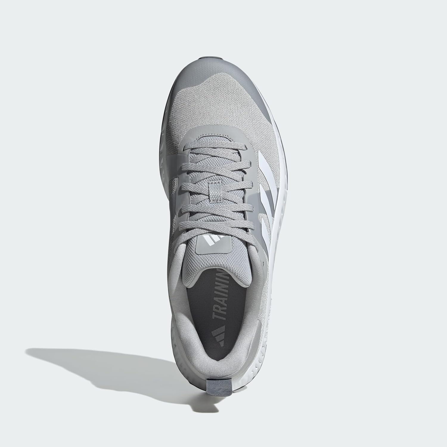 Тренировочные кроссовки Adidas Everyset для взрослых (унисекс), белый/серый — фото 4