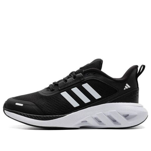 

Кроссовки all day power 'black white' Adidas, черный