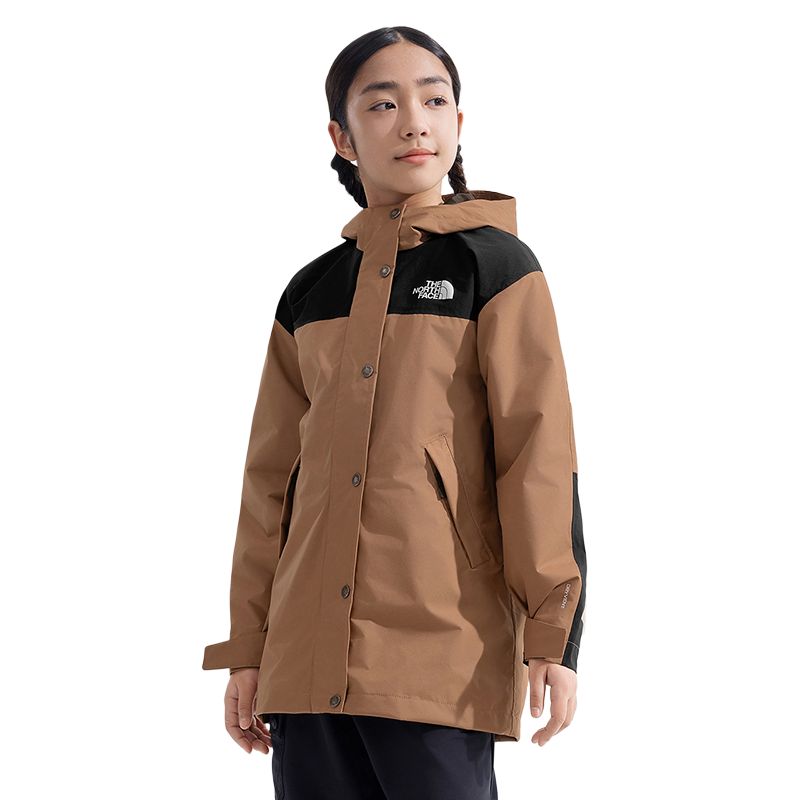 THE NORTH FACE Ветровка Dryvent Latte Brown для детей 3-7 лет — фото 3