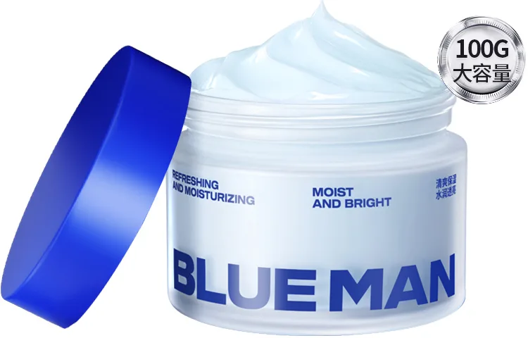 Бальзам для губ BLUE MAN — Увлажняющий с ниацинамидом, Face Moisturizers +Cooling Lip Balm, 100 г — фото 2