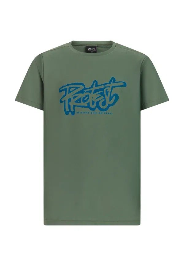 Футболка Prtcaptain jr print t-shirt Protest, тимьян