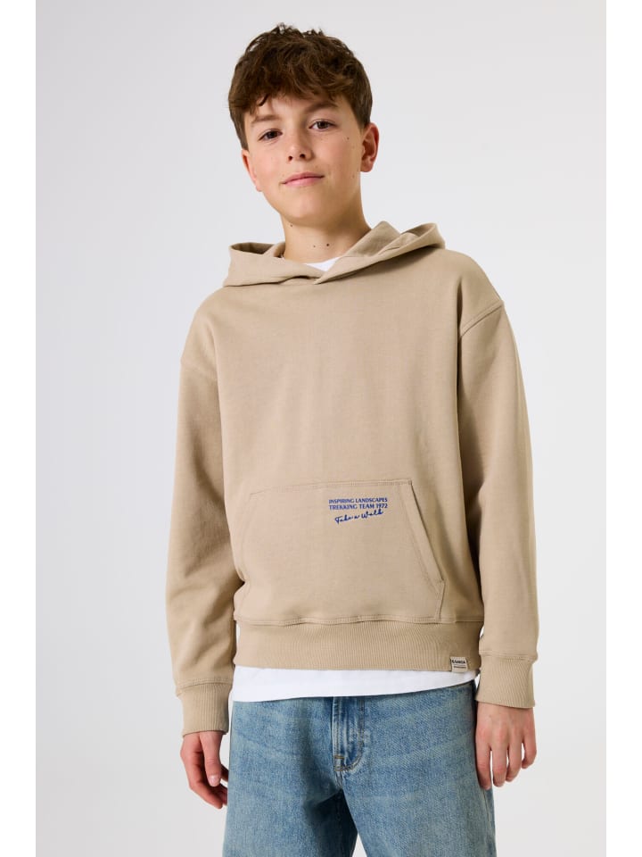 

Толстовка с капюшоном и принтом на спине в цвете дюна Garcia