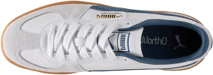 Мужские кроссовки PUMA Palermo OG на шнуровке повседневные - синие, белый — фото 4