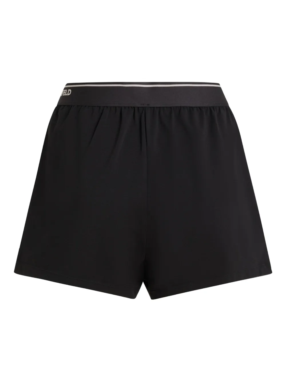 

Шорты с логотипом KARL LAGERFELD, черный