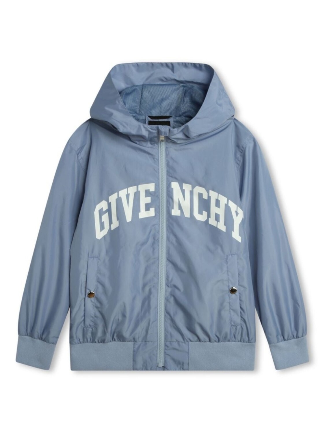 

Givenchy Kids ветровка с логотипом, синий
