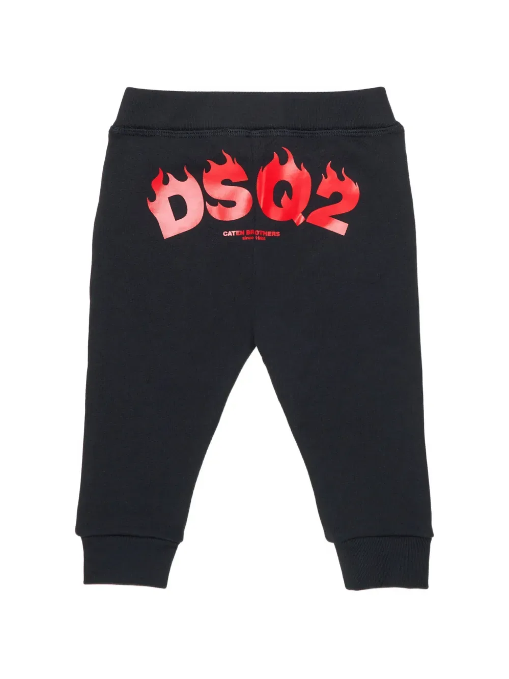 Спортивные брюки на кулиске DSQUARED2 KIDS, черный — фото 2