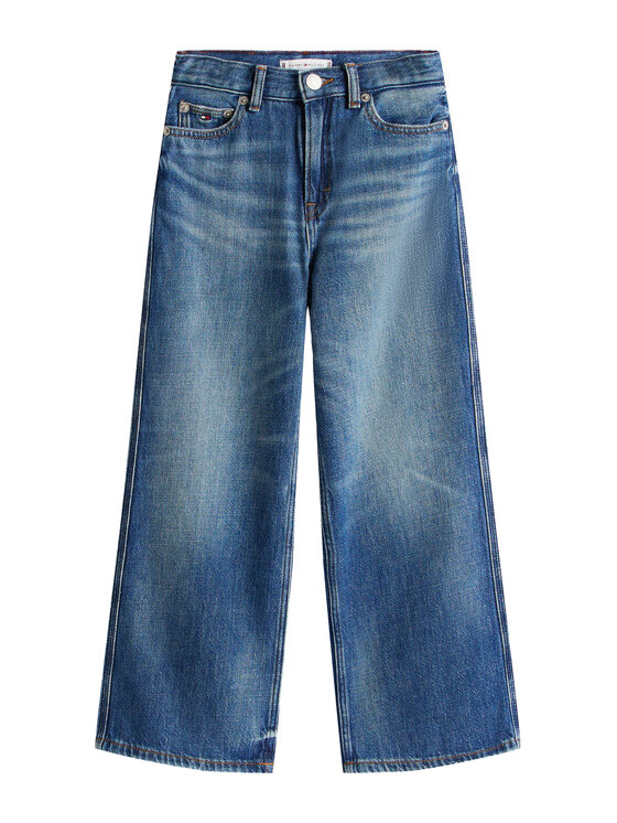 Джинсы wide leg KG0KG08745 Tommy Hilfiger, синий — фото 4