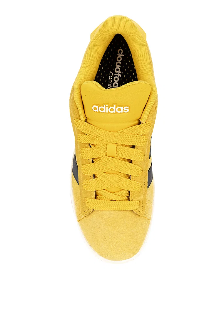 Кроссовки мужские, Grand Court Alpha 00S, Adidas, желтый — фото 4