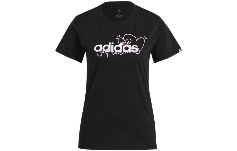 

Футболка женская черная Adidas