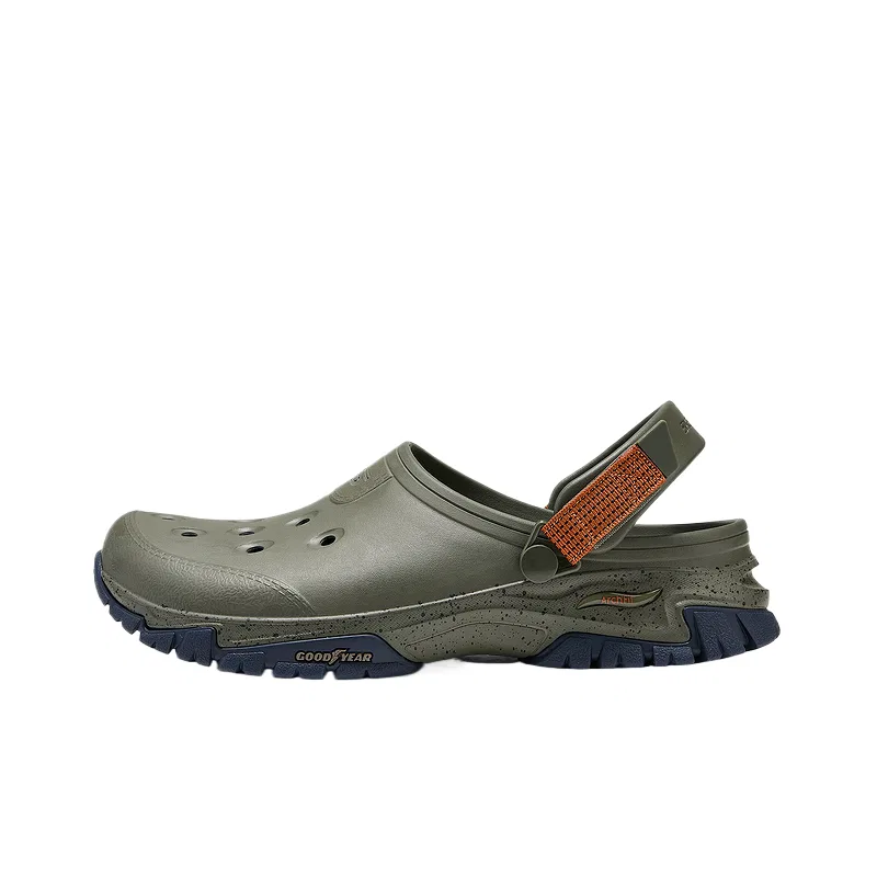Шлепанцы-Сабо Skechers Foamies EVA Olive Green