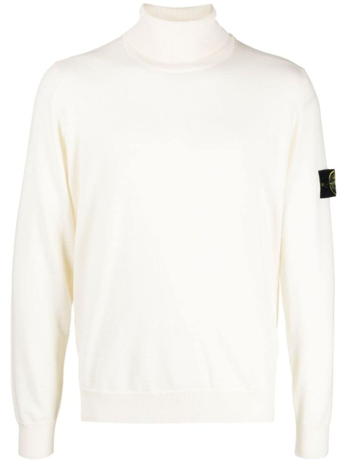 

Stone Island джемпер с высоким воротником и логотипом Compass, нейтральный цвет