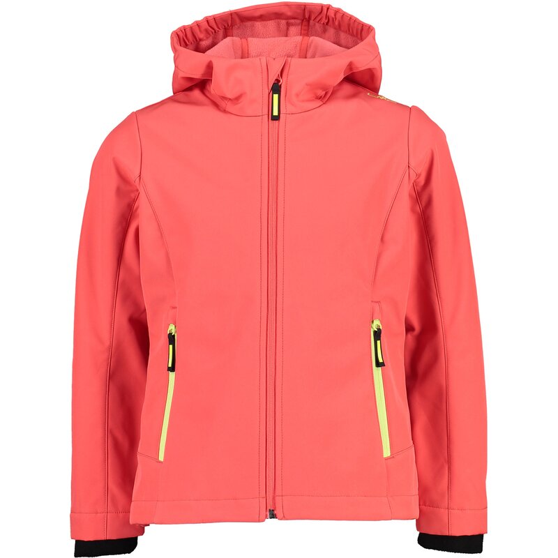 

Функциональная куртка с капюшоном, софтшелловая куртка Cmp, красный