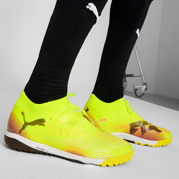 Мужские футбольные бутсы Future 8 Pro Cage Puma, желтый — фото 2