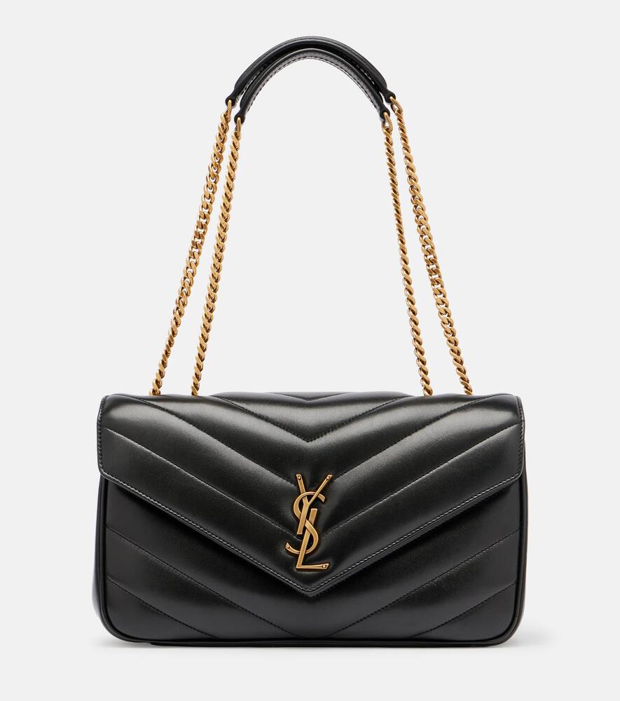 

Сумка через плечо Loulou Medium из кожи Saint Laurent, Black