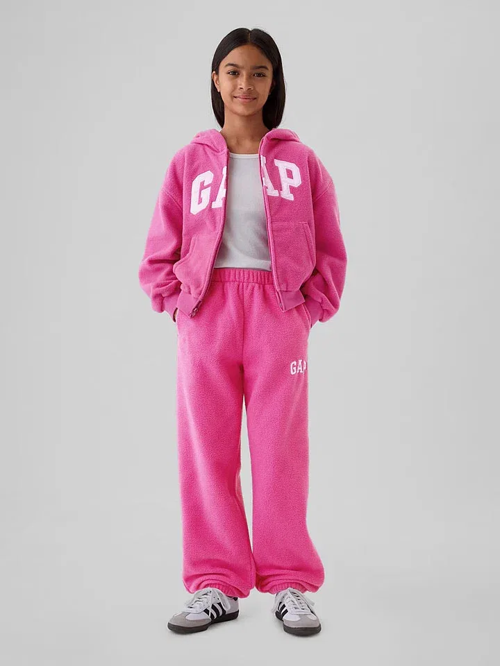 Функциональные штаны, флис, GAP, розовый