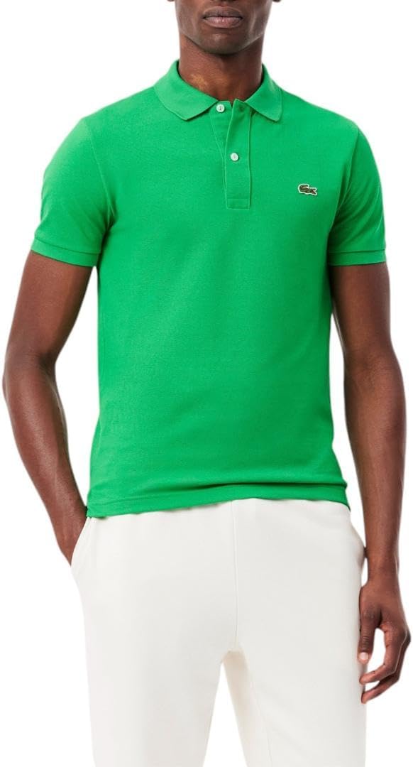 

Lacoste мужская приталенная короткая рукав поло L12.12, Calathea