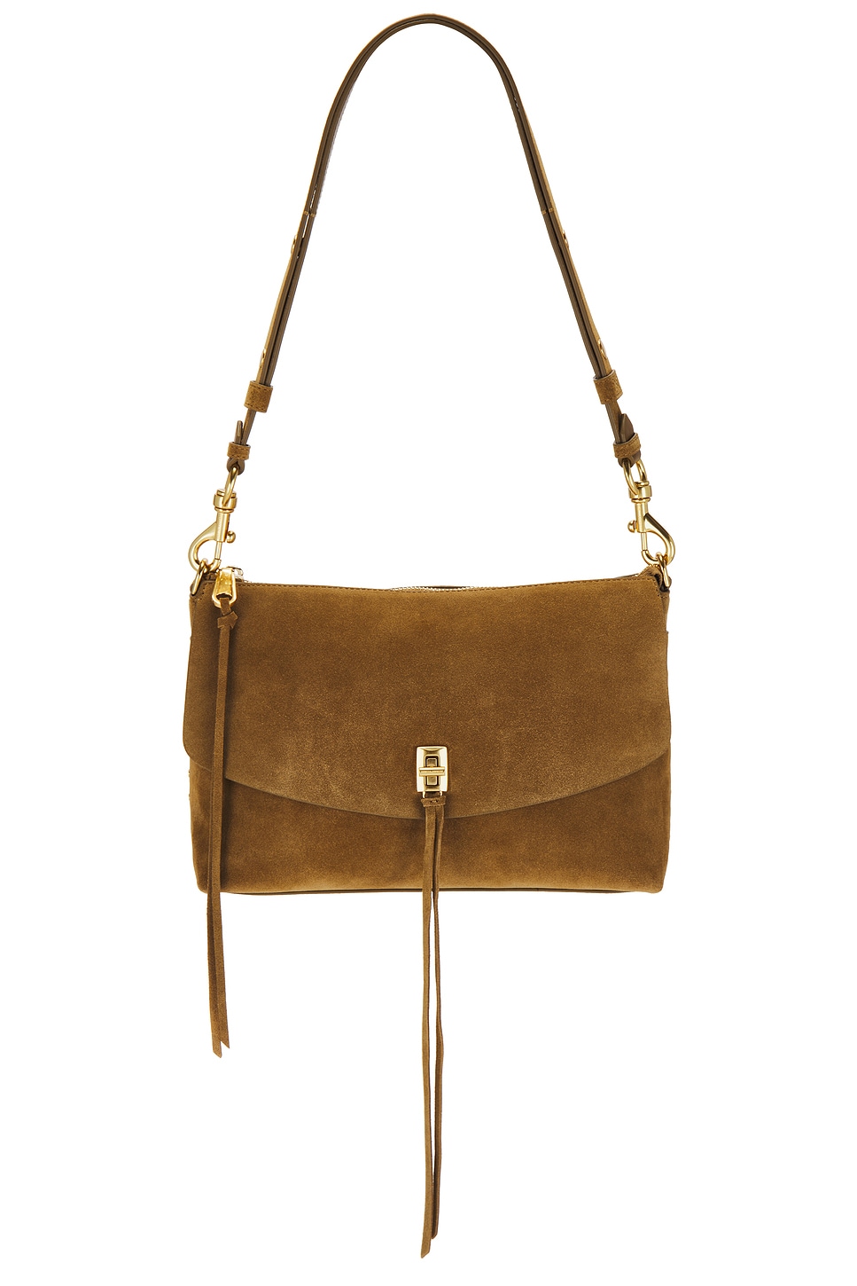 

Сумка через плечо darren top с застежкой-молнией Rebecca Minkoff, цвет honey