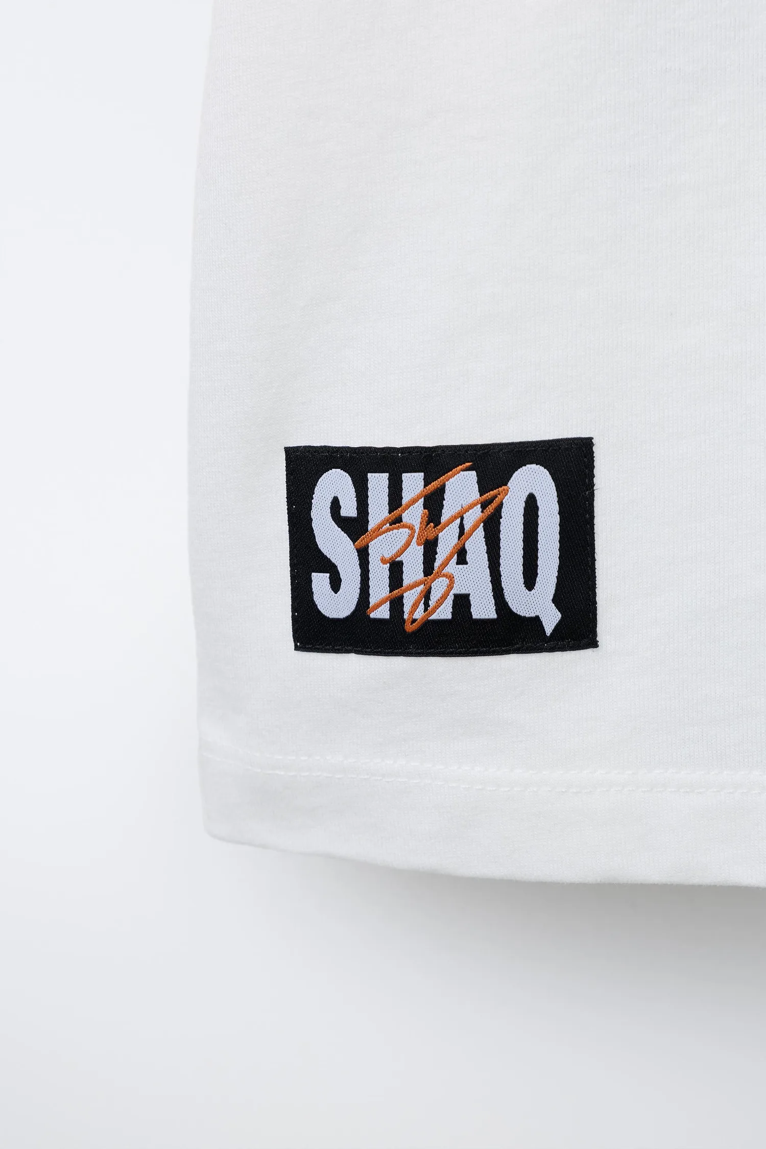 Футболка с принтом shaq shaquille o´neal Zara, белый — фото 4