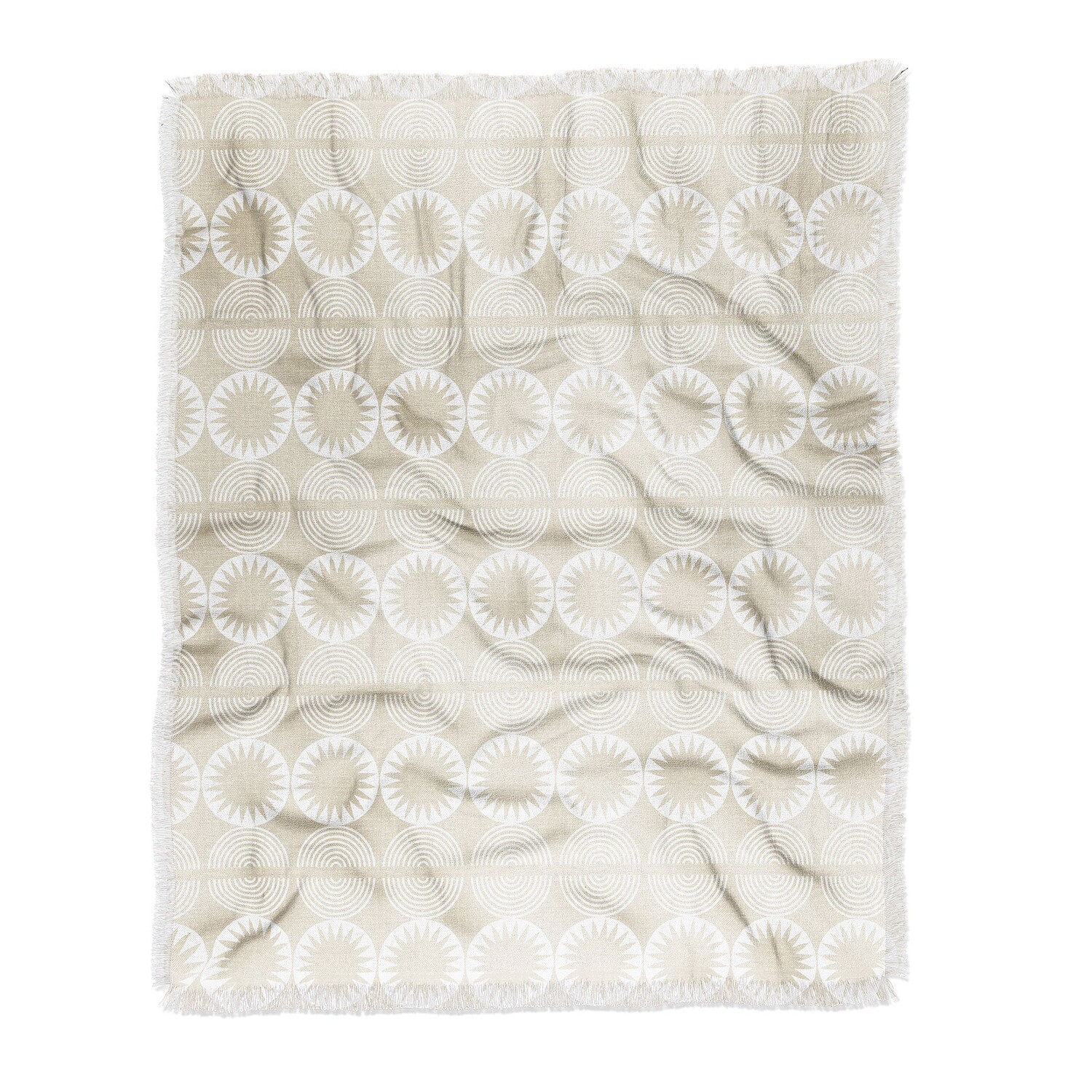 

Iveta Abolina Нейтральное плед Sun And Arches Deny Designs, цвет Beige
