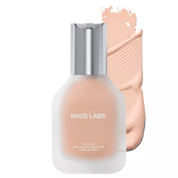 

Triclone skin tech тональная основа средней степени покрытия с ферментированной арникой Haus Labs By Lady Gaga, цвет 100 light neutral