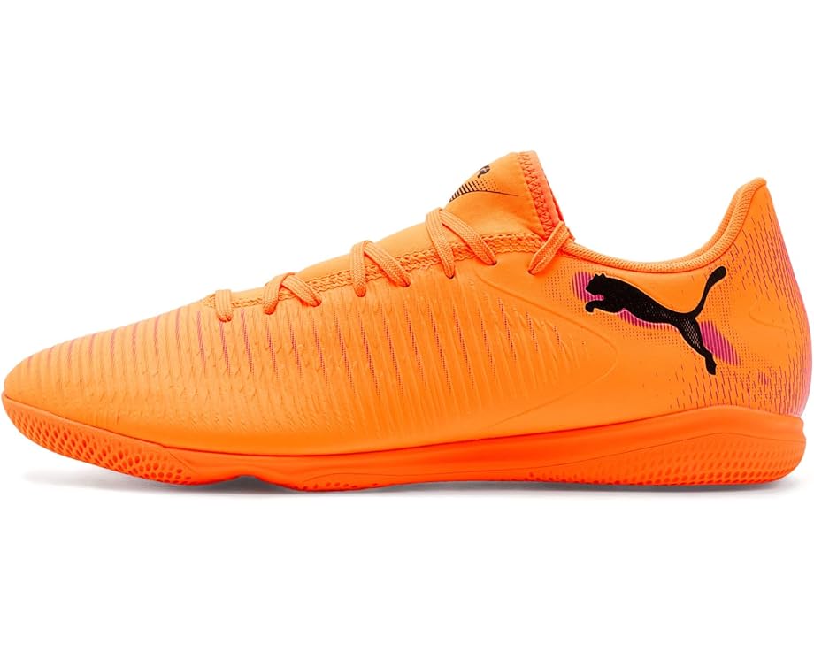 Мужские кроссовки PUMA Future 8 Play Indoor Trainer Soccer Cleats, Heat Fire/Black/Ravish — фото 4
