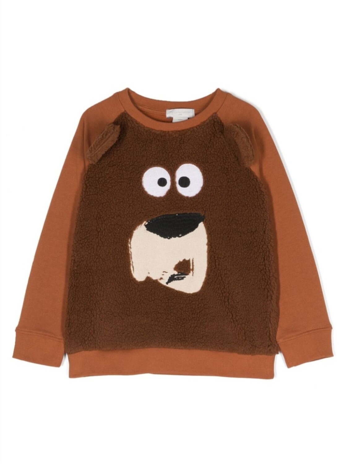 

Stella McCartney Kids толстовка с принтом, коричневый